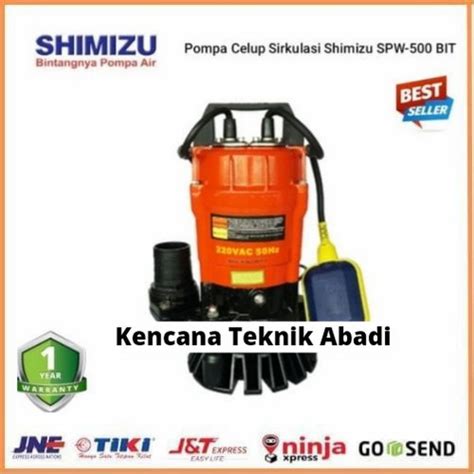 Jual Pompa Celup Air Kotor Otomatis Shimizu Pompa Shimizu Spw Bit