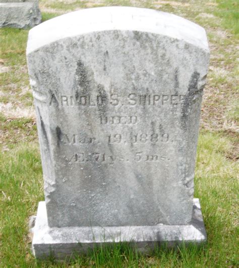 Arnold S Shippee 1817 1889 Find A Grave Memorial