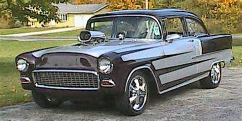 1955 CHEVY 2 DOOR POST HOTROD