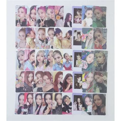 Itzy Official Photocard From 1st Full Album Crazy In Love Withdrama