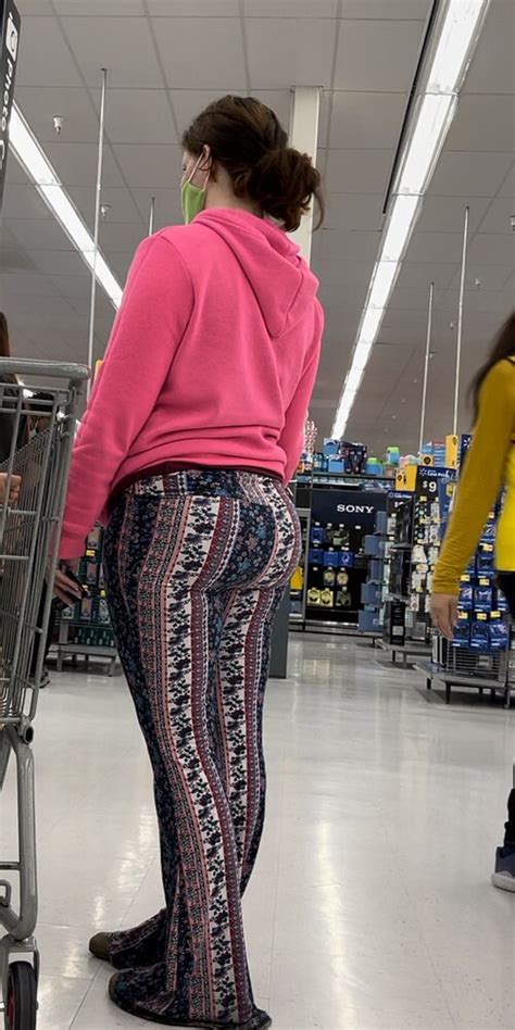 Crazy Thick Pawg Milf Flare Legging Bubble Butt Spandex Leggings