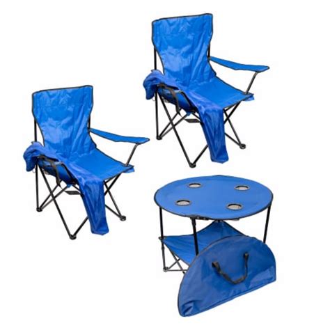 Durable Outdoor Portable Furniture Set , 3 Piece Set Folding Table ...