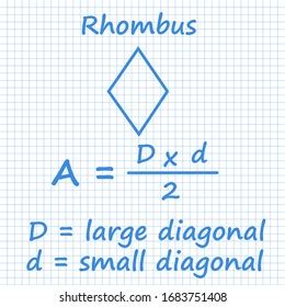 1,269 Rhombus Area Images, Stock Photos & Vectors | Shutterstock