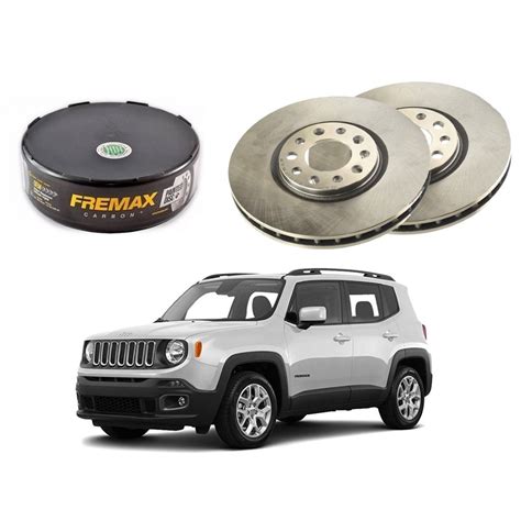 Disco Freio Dianteiro Fremax Jeep Renegade 1 8 2 0 2015 A 2019 Submarino