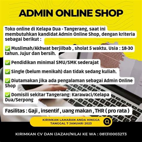 ADMIN ONLINE SHOP AtmaGo