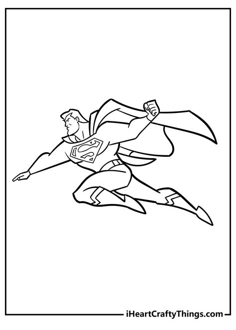 Superman Coloring Pages