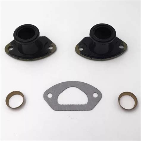 2 SET CHAINSAW Exhaust Manifolds Rings Gaskets Kit For 45CC 4500 52CC