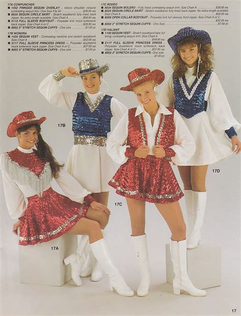 Vintage 80s Band And Cheerleading Uniforms Sequins Sequins Sequins