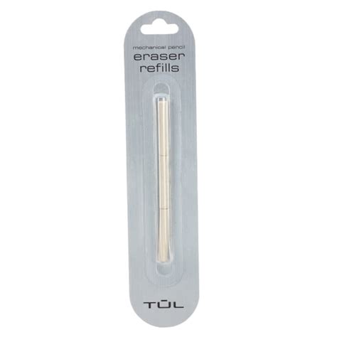 Tul Mechanical Pencil Eraser Refills White Pack Of 3 Refills