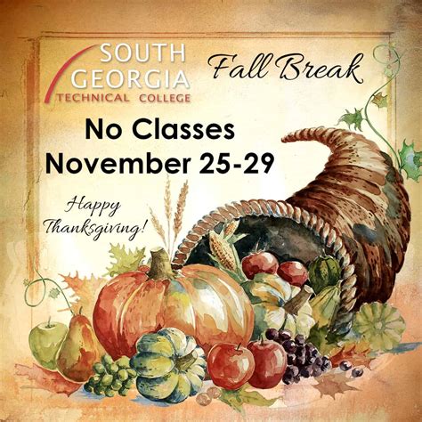 SGTC Thanksgiving Break Scheduled for November 25-29 - SGTC