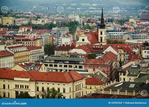 View Of The City Brno Czech Republic Stock Photo Image Of City