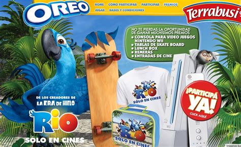 Promociones sorteos y premios en Uruguay Promo Río Oreo y Terrabusi