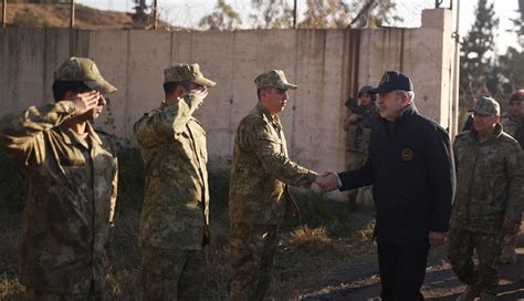 Milli Savunma Bakan Hulusi Akar Deprem B Lgesi Hatay Da Incelemelerde