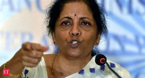 Nirmala Sitharaman: One more set of reforms coming to boost economic growth: Nirmala Sitharaman ...