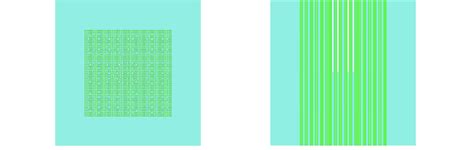 Radial left and axial right cuts of the 3 Â 3 PWR assembly