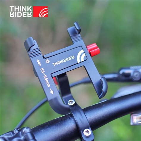 Thinkrider Mtb Phone Mount Stand Bike Mobile Phone Holder Rotatable