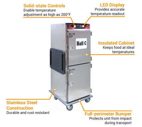 Cres Cor H 137 Sua 12d Sd Full Height Insulated Mobile Heated Cabinet W