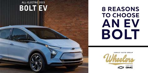 8 Reasons to Consider an EV Bolt | Wheelers Chevrolet of Merrill