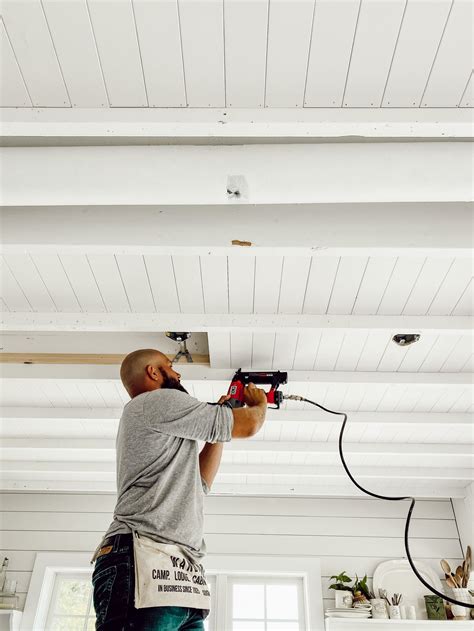 painted basement ceiling joists - Jami Akers