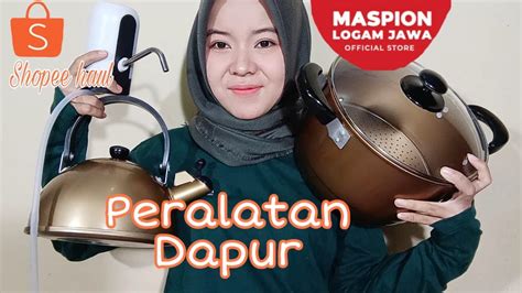 SHOPEE HAUL PERLENGKAPAN DAPUR Part1 Shopeehaul Peralatan Dapur