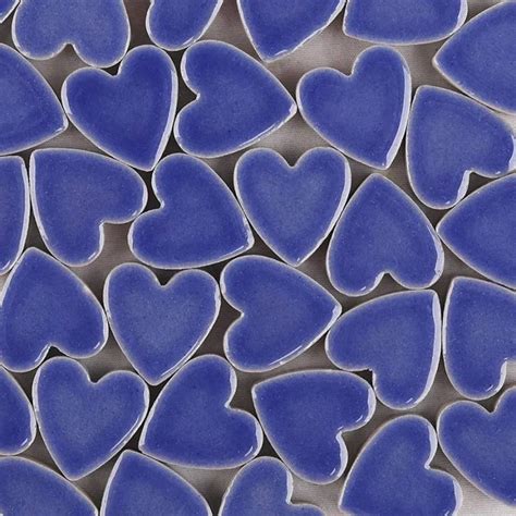 Pin By Mary Mills On HEART BLUE 2 Tile Stained Mosaic Tiles Ceramic