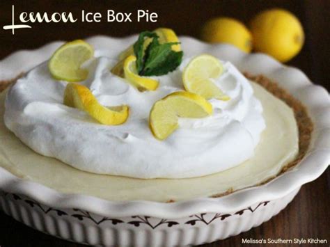 Lemon Ice Box Pie