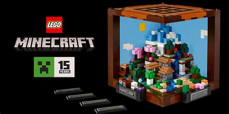 Lego Minecraft Crafting Table Officially Revealed Bricksfanz