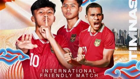 SEDANG BERLANGSUNG Ini Link Live Streaming Nonton Pertandingan Timnas