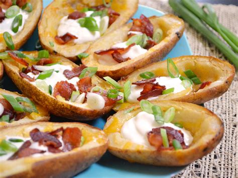 Oven Baked Potato Skins Budget Bytes