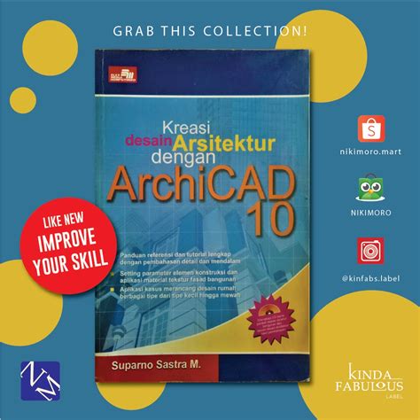 Jual Kreasi Desain Arsitektur Dengan ArchiCAD 10 Shopee Indonesia