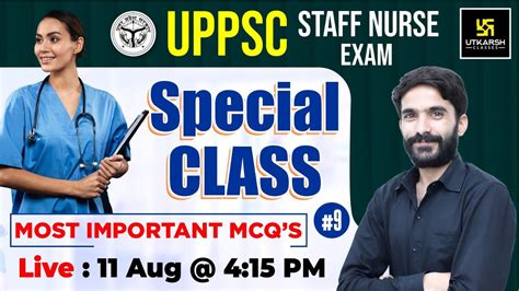 UPPSC Staff Nurse Exam 2023 UPPSC Exam Special 9 Most Important