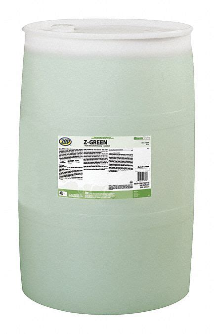 Zep Drum 55 Gal Container Size General Purpose Cleaner 449v95184886 Grainger