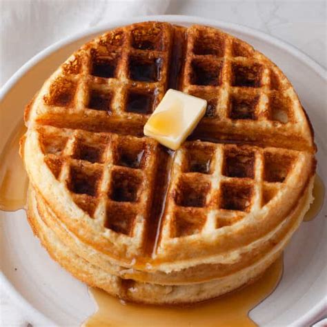 Best Belgian Waffle Recipe House Of Nash Eats