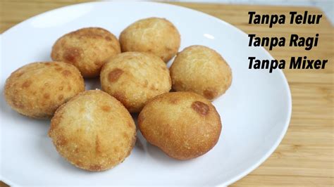 Resep Cara Membuat Donat Tanpa Ragi Tanpa Telur Tutorial