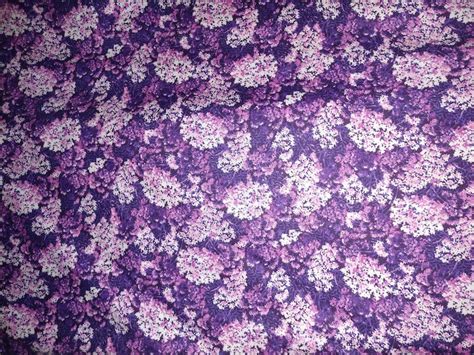 Purple Flower Fabric Floral Fabric Purple Fabric Sewing - Etsy