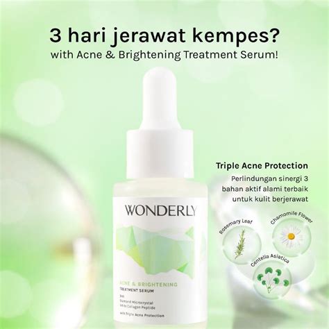 Jual Wonderly Brightening Serum Body Lotion Ml Treatment Serum