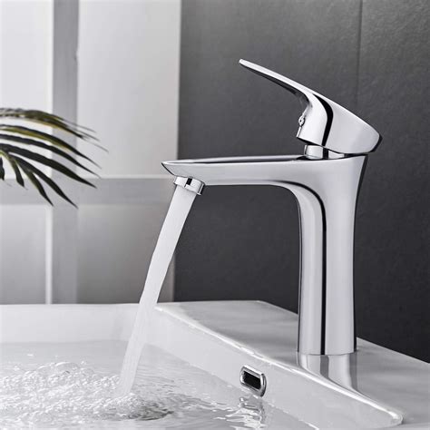 Bonade Robinet Salle De Bain Robinet De Lavabo En Laiton Chrom