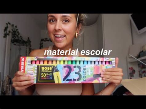 Haul Material Escolar YouTube