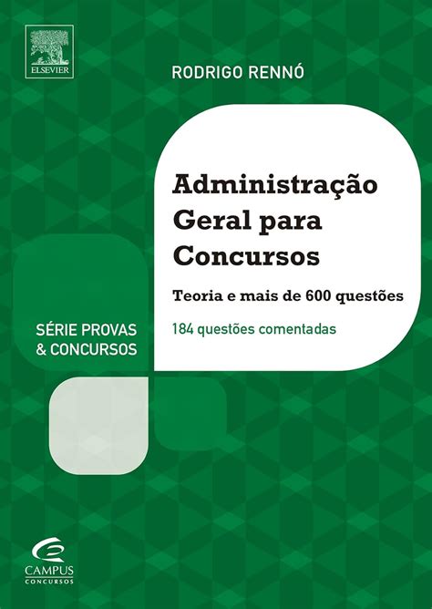 Administra O Geral Para Concursos Amazon Br