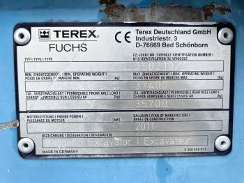 Terex Fuchs MHL350 Materialumschlag Boss Machinery