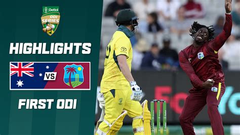 Australia v West Indies | First ODI