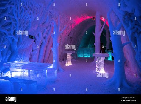 Ice Hotel Lapland Stock Photo - Alamy