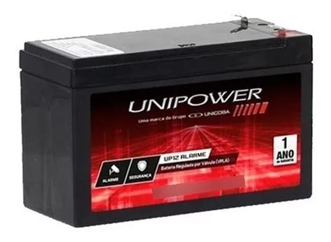 Bateria Selada Volts Amperes Para Alarme Unipower Parcelamento