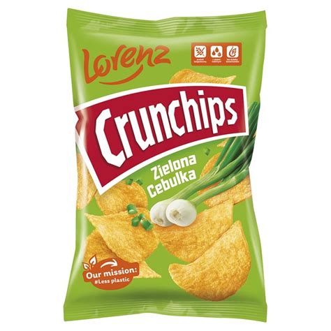 Crunchips Chipsy Ziemniaczane Zielona Cebulka G Zakupy Online Z