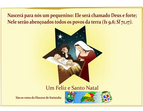 Diocese De Ituiutaba Um Feliz E Santo Natal