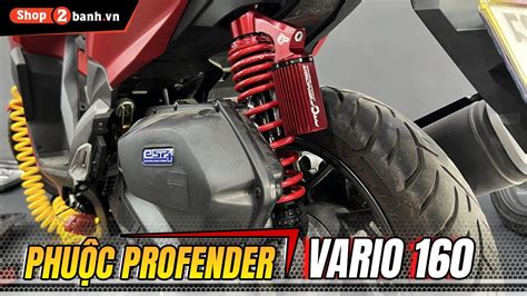 Phuộc tải nặng tốt cho khách hàng trên 100kg Phuộc Profender Vario 160