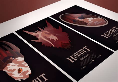 The Hobbit Movie Posters On Behance