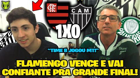 REACT FLAMENGO 1X0 ATLÉTICO MG BRASILEIRÃO 2022 I MENGÃO VENCE O GALO