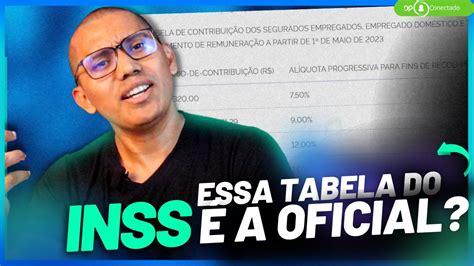 A Nova Tabela Do Inss Ja Foi Publicada Youtube