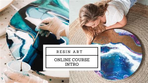 Resin Art For Beginners Online Course Intro YouTube